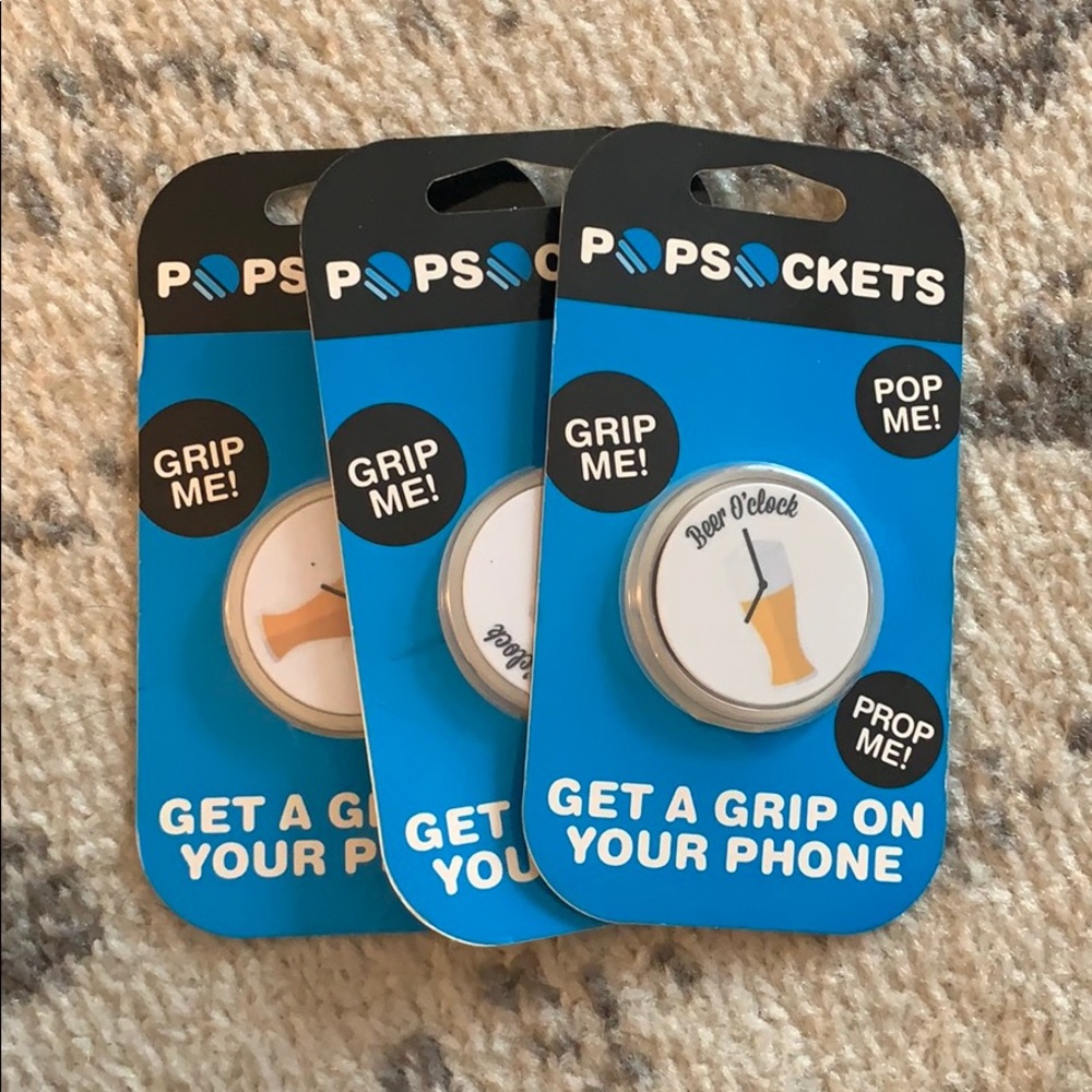beer o’clock pop socket 🍺